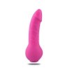 Regulowany strapon dildo na pasku sztuczny różowy penis 14 cm